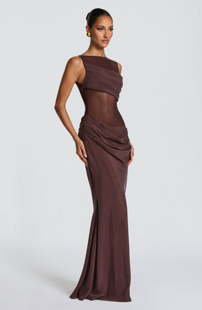 Nicole | Vestido Semitransparente