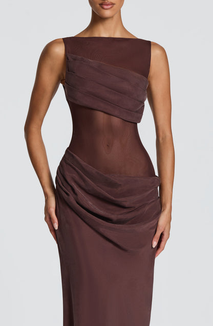 Nicole | Vestido Semitransparente