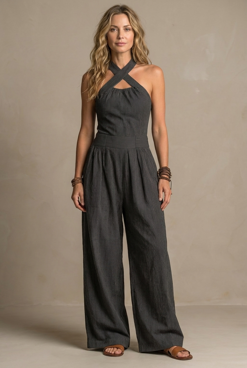Sofía | Mono Elegante Escote Cruzado