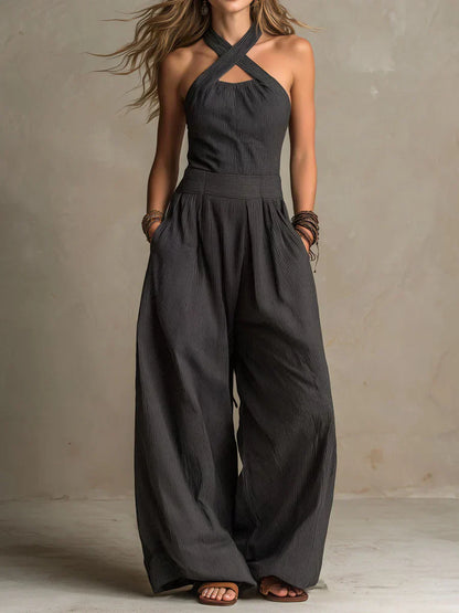 Sofía | Mono Elegante Escote Cruzado