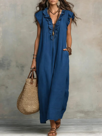 Raquel | Vestido Largo Bohemio